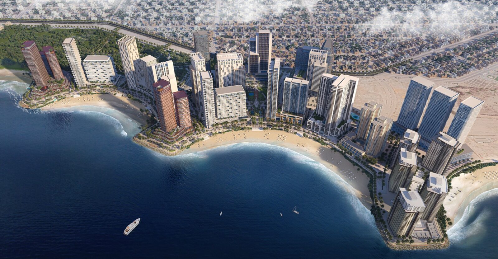 Emaar Oceanfront seafront towers, Karachi